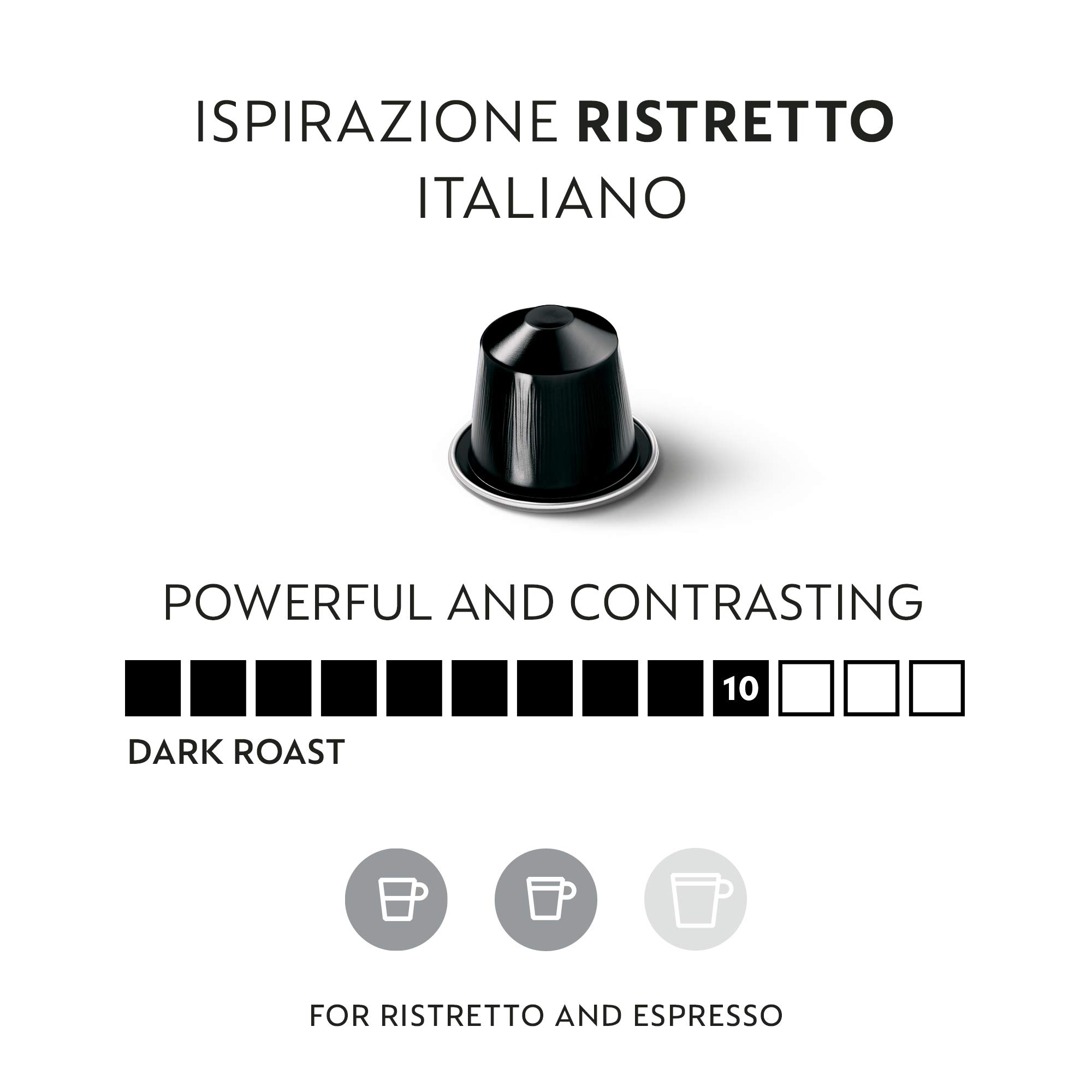 Nespresso Capsules OriginalLine Ristretto Intenso Coffee Pods, Brews