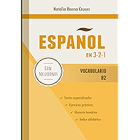Español en 3-2-1: Vocabulario B2 (Spanish Edition) book cover