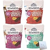 Variety Pack for Natural-Balance-Limited-Ingredient Rewards Crunchy Biscuits Bite-Size Grain-Free Dog Treats for Small-Breed 