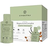 Cymbiotika Liposomal Magnesium Complex – Promotes Relaxation, Restful Sleep, and Heart & Brain Health – Highly Absorbable 3-in-1 Formula – Vanilla Almond, 10 mL Pouches (28 Count)