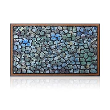 Sangreazul Relief Gummi Fussmatte Recycling Stoff Reifen Link