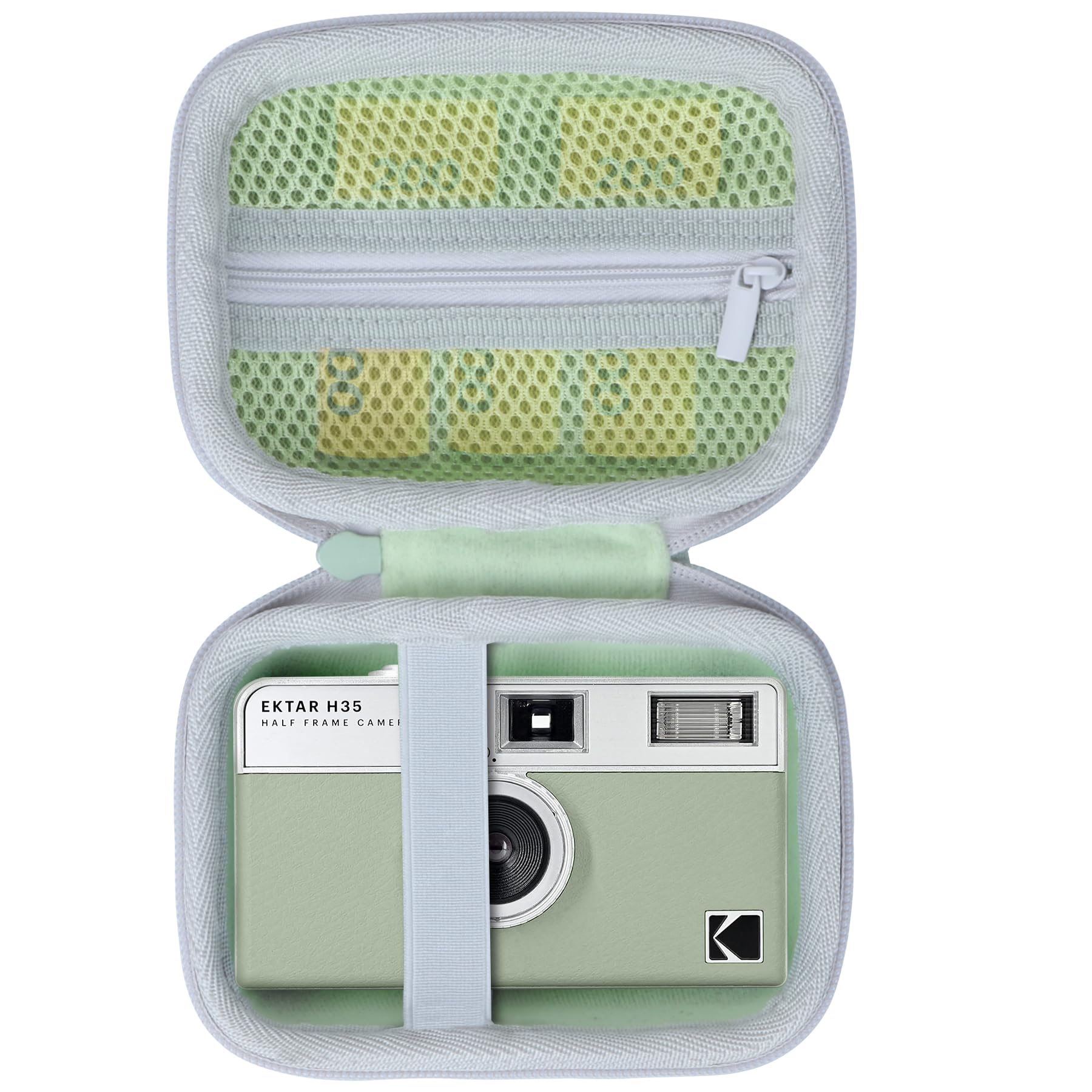 Photo 1 of Lebakort Storage Case Compatible with KODAK EKTAR H35 / H35N / Ultra F9 / M35 / M38 Half Frame Film Camera (Sage Case)