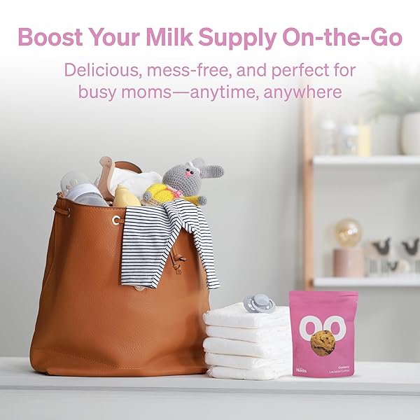 AWARD-WINNING LACTATION COOKIES FOR MILK SUPPLY INCREASE BY LOVENOOBS, LACTATION SNACKS HELP FOR BREASTFEEDING, ON-THE-GO MOM SUPPORT, BREASTFEEDING ESSENTIALS, CRANBERRY FLAVOR, 6X 3.5OZ
