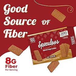 ChocZero Speculoos Cookies, Gluten Free, No Added