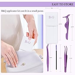B&Q Eyelash Applicator Tool 3 Pieces Lash