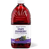 Amazon Grocery, Grape Cranberry Juice Cocktail, 64 Fl Oz