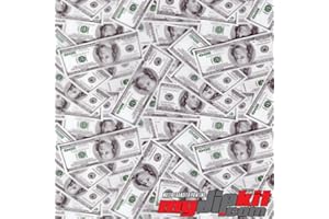 MYDIPKIT Water Transfer Printing Film - Hydrographic Film - Hydro Dipping - $100 Hundred Dollar Bills - LL-940-!