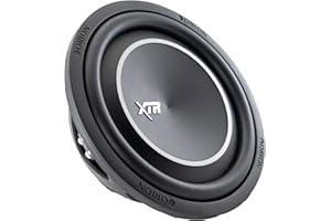 ORION XTR Series XTR12SWD4 Shallow Mount 12” Car Subwoofer, 2000W Max Power, 500W RMS, Dual 4 Ohm, UV Coated Cone, NBR Surround – Compact Slim Subwoofer for Clean Bass in Tight Car Audio Installs