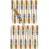 Pro Grade - Chip Paint Brushes - 24 Ea 1/2 Inch Chip Paint Brush