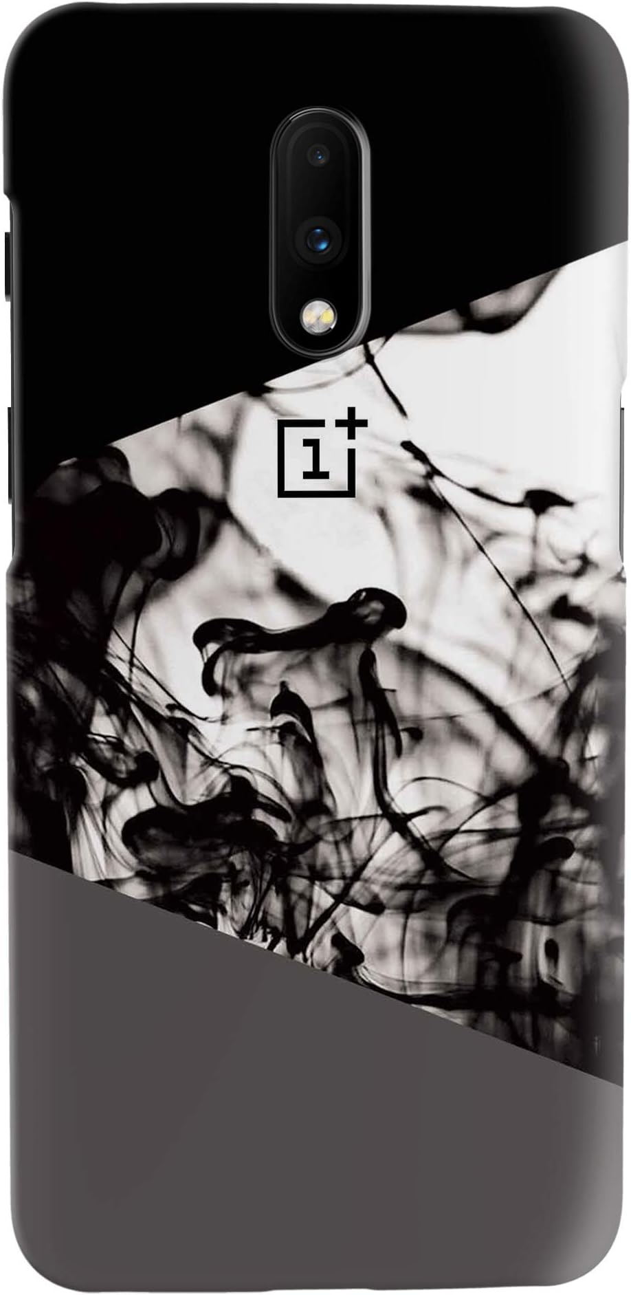 Koveru Designer Printed Back Cover Case Compatible with OnePlus 7 (OnePlus 7, Grey)