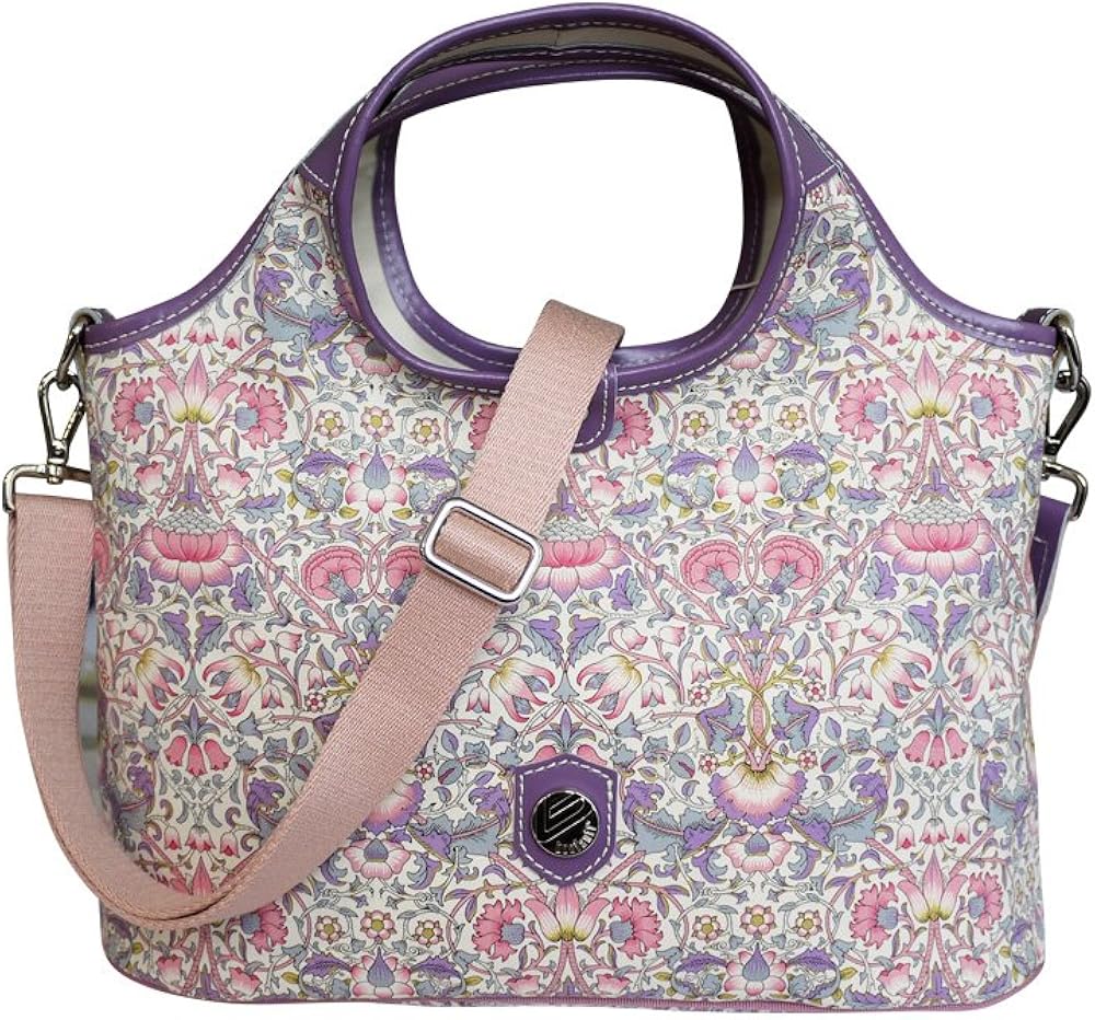 liberty print tote bag