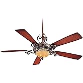 Minka-Aire Napoli 56" LED Ceiling Fan in Sterling Walnut