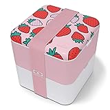 monbento - Large Bento Box MB Square Strawberry