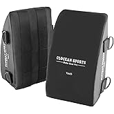 Clocean Catcher Knee Savers For Kids Youth And Adult Improved Design Catcher Knee Support for Baseball Softball Catchers Knee Pads Catchers Knee Wedge with Soft And Durable Cushion (Youth)