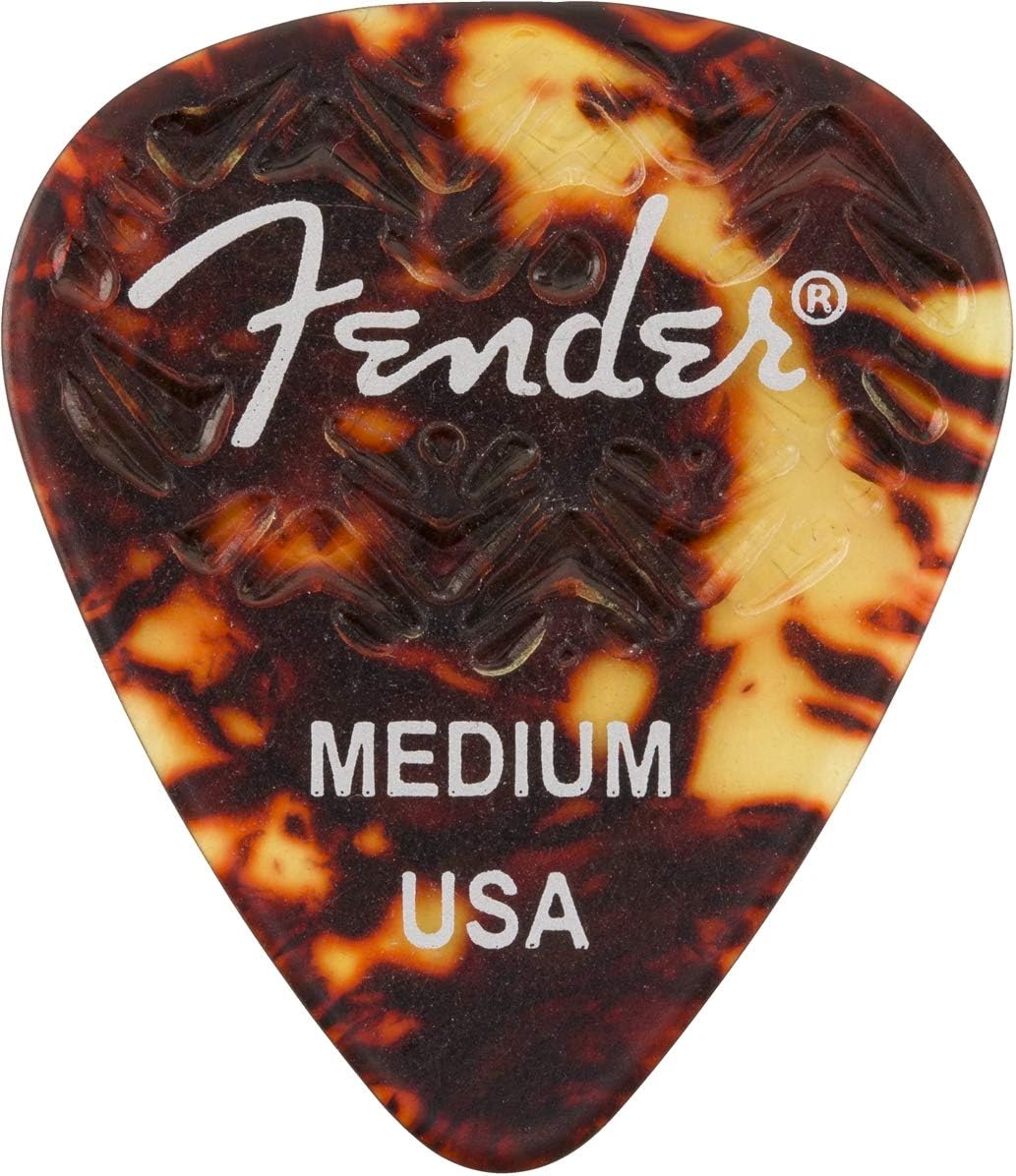 Fender Wavelength Tortoise Shell Guitar Picks (6) 351