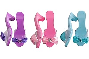 Simba Toys Princess Shoes Set, 3 Pairs Included, and Styles, Great for Pretend Play or Costume Accessories, for Ages 3 and up