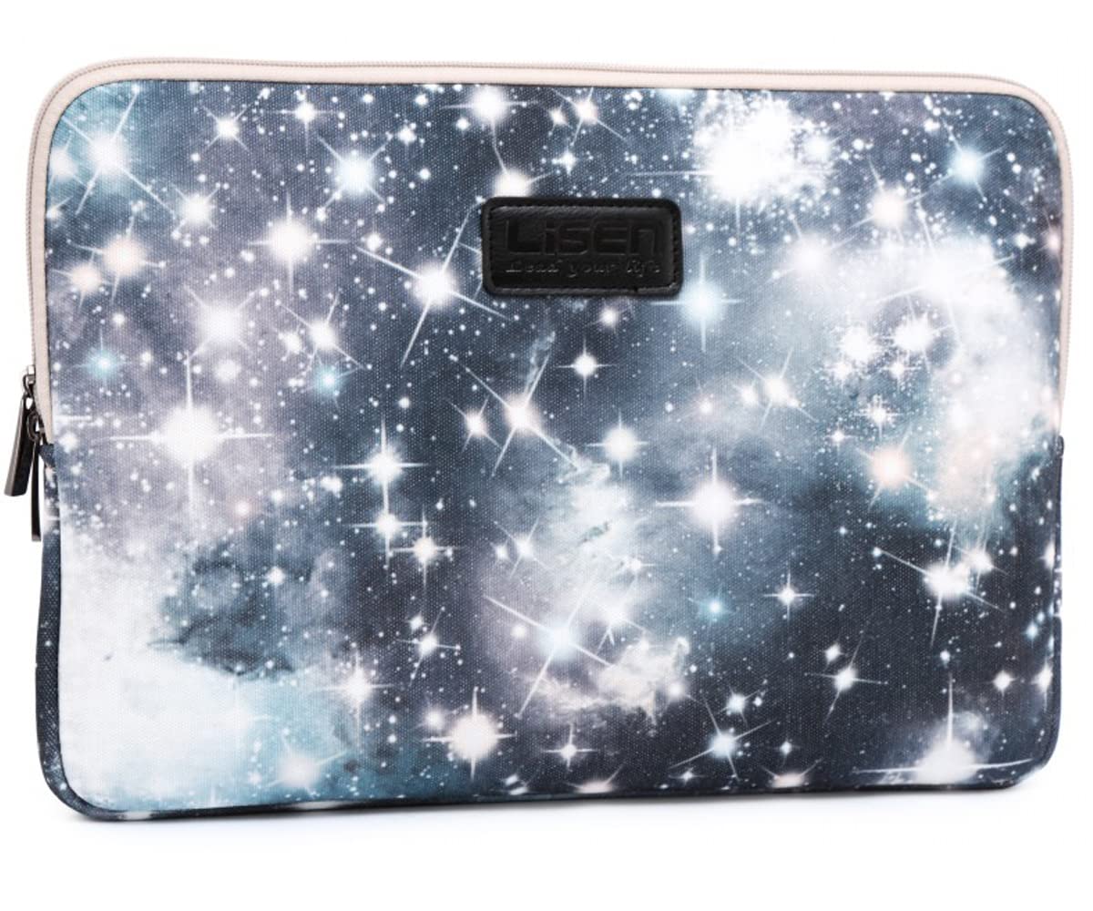 fdsmall Laptop Sleeve, 13-13.3 Inch, Notebook Carrying Case - Waterproof, Shock Resistant (Starsky Grey)