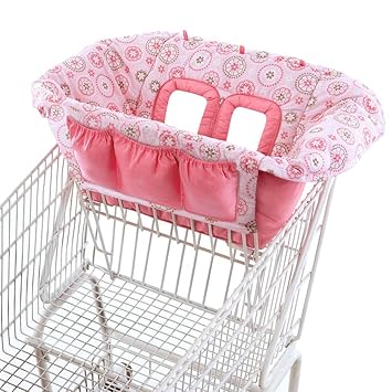infantino shopping cart cover pink