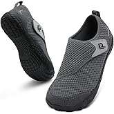 relxfeet Walking Shoes Women Men Wide Diabetic Shoes Adjustable Barefoot Shoes Zero Drop Lightweight Sneakers for Edema Swollen Feet Size 4-13