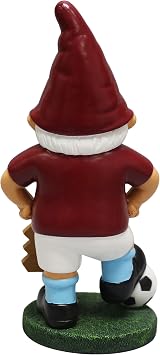 FOCO West Ham United Keep Off The Pitch Gnome Ornament Indoor Outdoor view 4