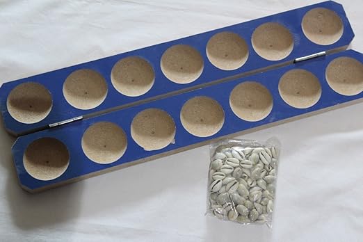 SUBBIAH THANGAPANDI ENTERPRISES Traditional Wooden Pallanguzhi Set