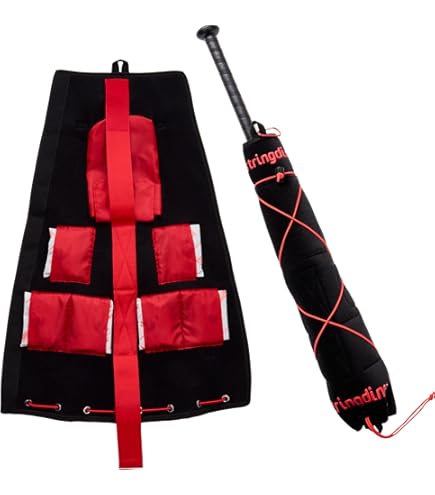 Stringdinger Baseball & Softball Bat Warmer Sleeve - With Four Hand - View #4