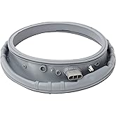 DC97-18094B Washer Door Boot Seal Gasket Fit with Samsung WF42H5000AW/A2-00 WF42H5200AP/A2-00 WF42H5200AW/A2-00 WF42H5200AF/A2-00