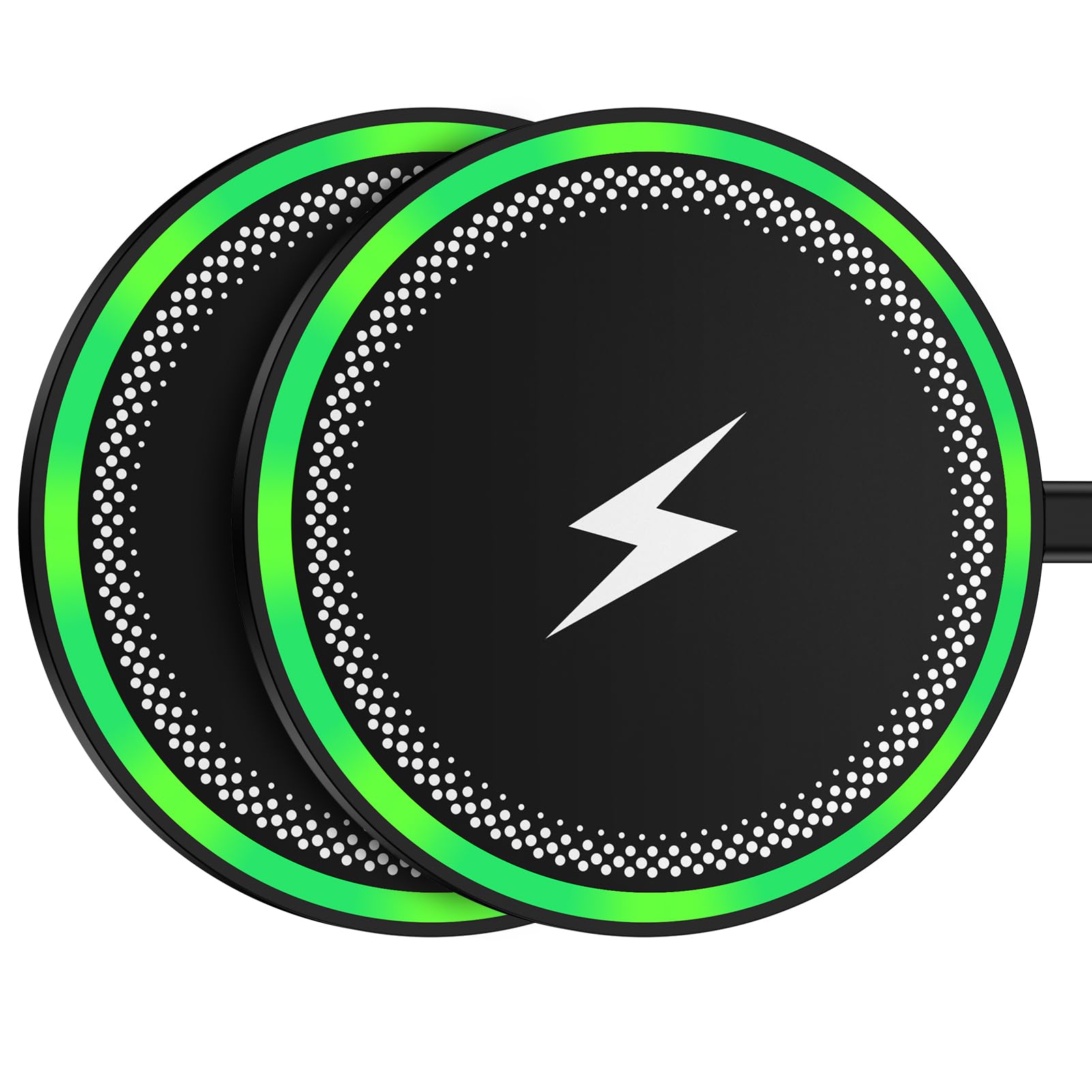 Photo 1 of 15W Wireless Charging Station for Pixel 10/10 Pro/10 Pro XL/Fold/9a/9/9 Pro/9 Pro XL/Fold/8a/8 Pro, Fast Wireless Charger Pad for Samsung Galaxy S25/S24/Ultra/Z Fold7/Flip7 iPhone 17 16e 16 15 Pro Max