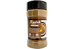 Raslok Indian Garam Masala | 11 Spices Blended | All Natural | Vegan | No Addded Colors | Indian Origin 3.5oz - 100gm