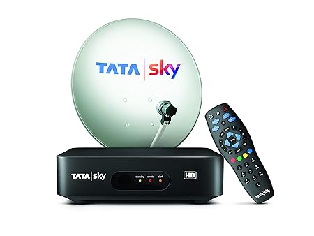 TATASKY HD Box with Semi-Annual Hindi Lite HD Pack