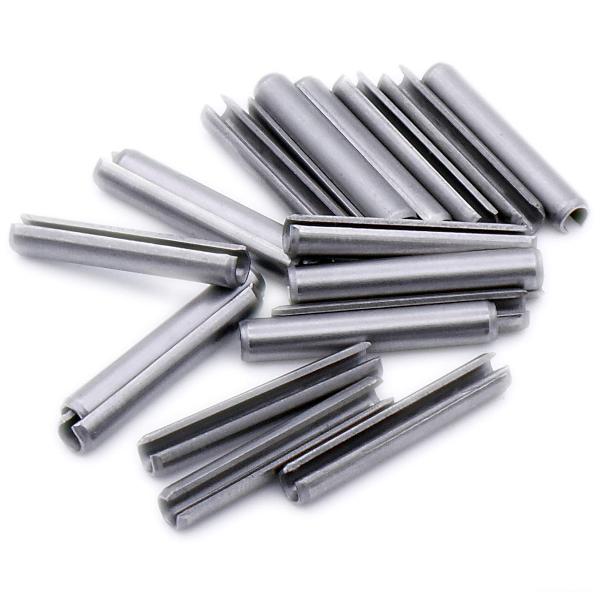 D2.5 (2.5mm x 20mm) Slotted Spring Pin (Heavy) - Stainless Steel (A1) (Pack of 20)