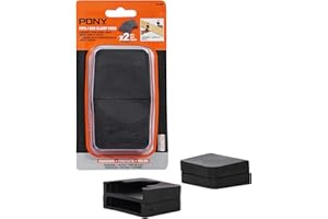 Pony Jorgensen 7456 Cushion Clamp Pads (4-Pack), Black