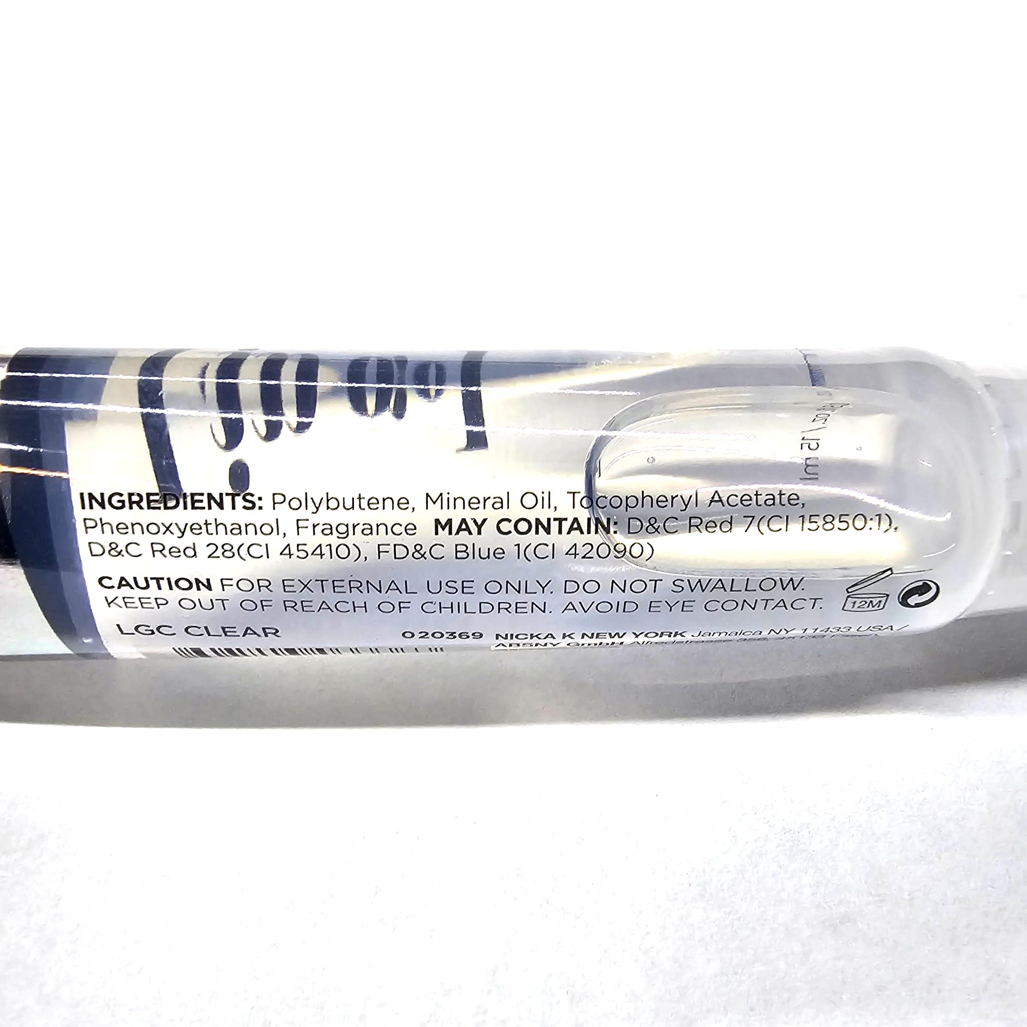 The Make-Up Artist Project 5 Pack Lip Gloss Set of Lip Gels - Clear, Watermelon, Strawberry, Cherry, and Bubble Gum Hydrating Lip Glosses with Vitamin E