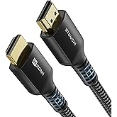8K HDMI Cable 4ft, Stouchi Ultra High Speed 48Gbps HDMI 2.1 Cables, 8K60Hz 4K120Hz 144Hz eARC HDCP 2.2&2.3 SBTM HDR10 Compati