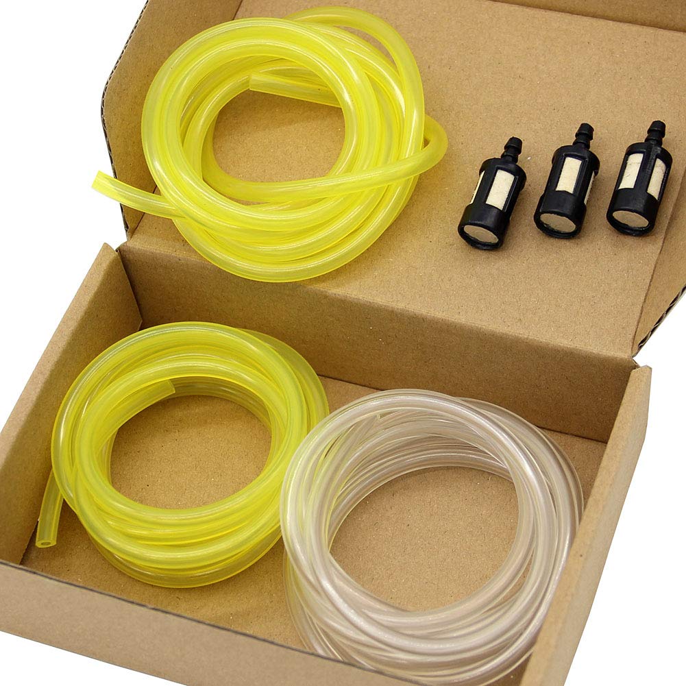 SWNKDG Set of 3 Fuel Hose Inner Diameter x Outer Diameter 2 x 3.5mm 2.5 x 5mm 3 x 5.5mm Petrol Hose Oil Hose Diesel Hose PVC Hose Water Hose (1.5m)