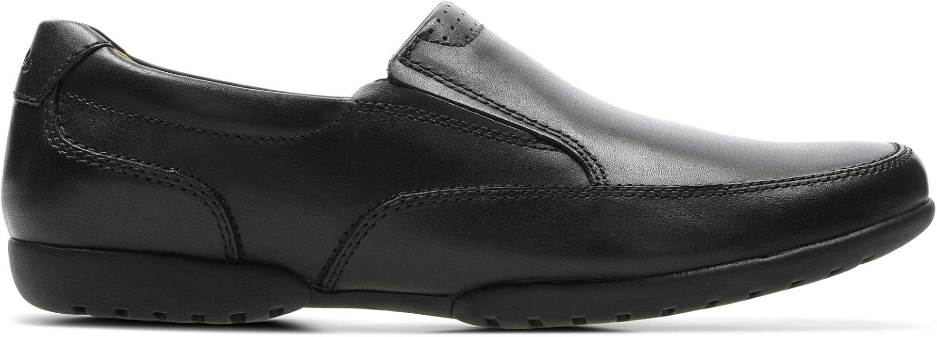Clarks Recline Free Leather Shoes in Black Amazon.co.uk Shoes & Bags