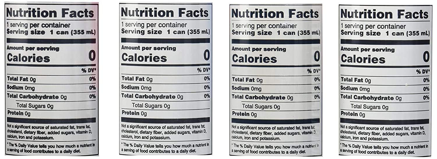 Zevia Zero Calorie Energy Drink, Variety Pack, 12 Ounce Cans (Pack of 12) : Grocery & Gourmet Food