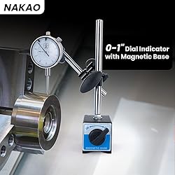 Dial Indicator with Magnetic Base and Point