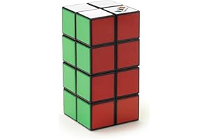 Rubik’s Cube, Tower 2x2x4 Complex Problem-Solving Brain Teaser, Classic Color-Matching Puzzle, Fidget Toy, Sensory Puzzle for