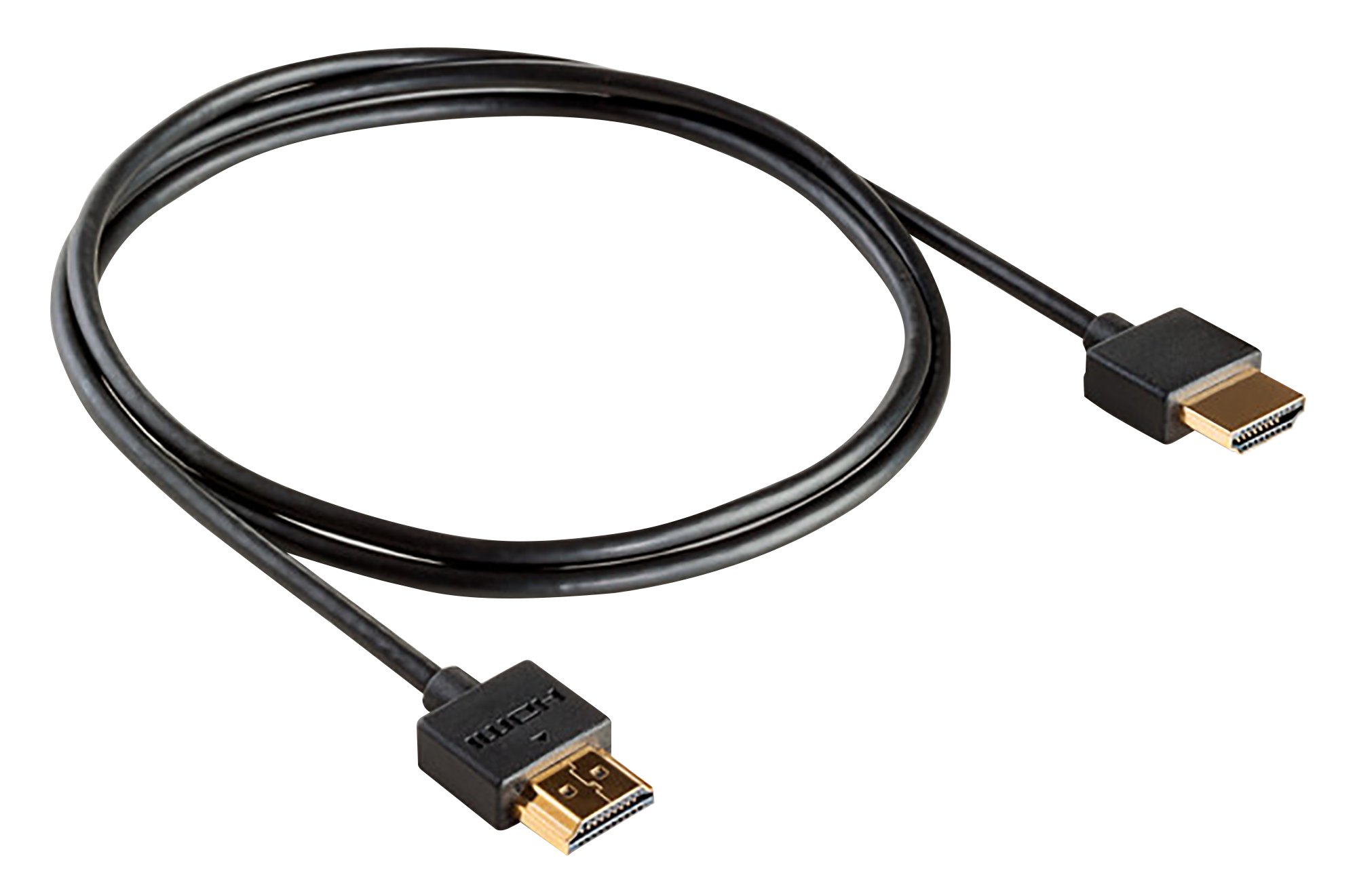 Meliconi 497014 2 m HDMI Ultrathin Cable - Black