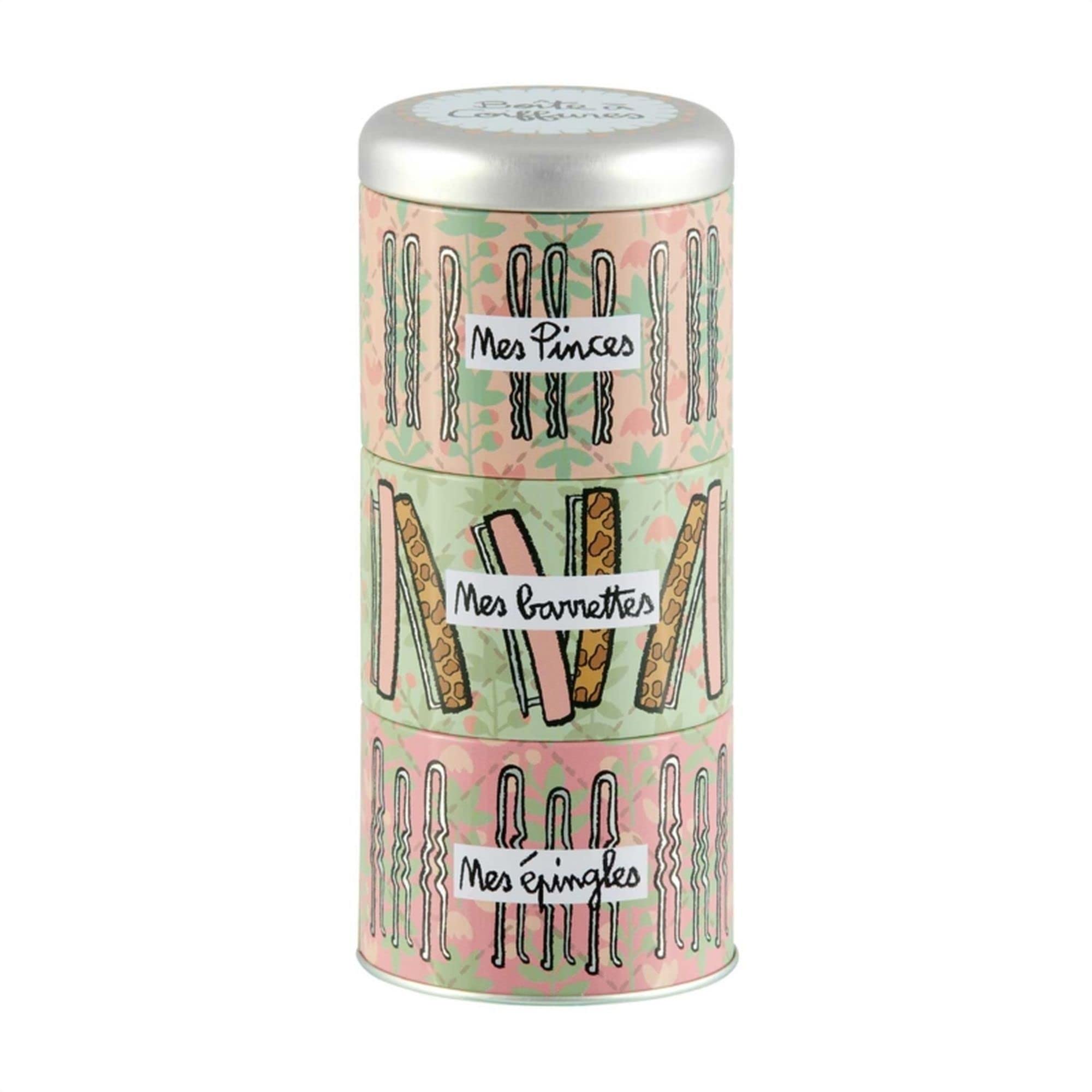 Dlp, Metal Hair Accessory Box (Stackable)