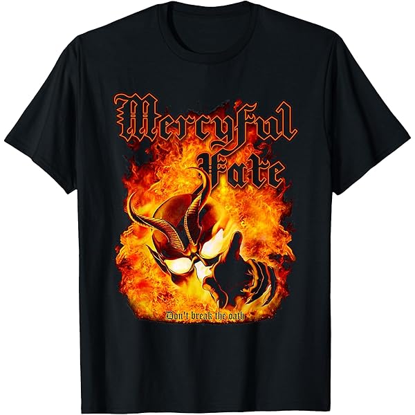 Amazon.com: Mercyful Fate - 9 T-Shirt : Clothing, Shoes & Jewelry