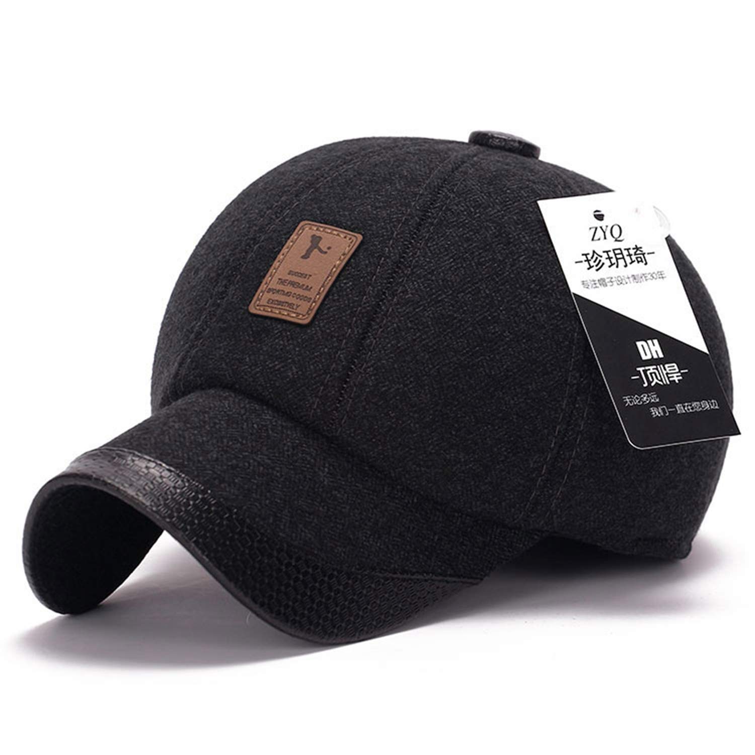 Baseball Cap Spring Summer Wool Hat 
