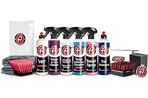Adam's Polishes Essential Car Wash Kit (14-Item) - Auto Detailing Car Care Cleaning Kit Car & Truck Lovers, Dads, Moms and DIYers