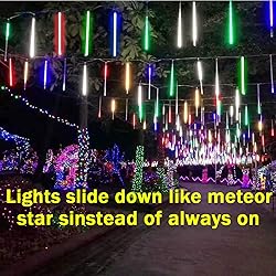 Roytong Waterproof Cascading LED Meteor Shower Rain