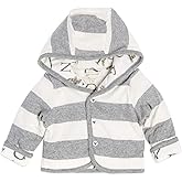 Burt's Bees Baby unisex-baby Sweatshirts, Lightweight Zip-up Jackets Hooded Coats, Organic Cotton
