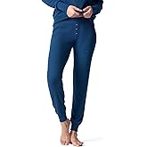 PJ Salvage Womens Textured Essentials Soft Knit Pajama Pant Bottom