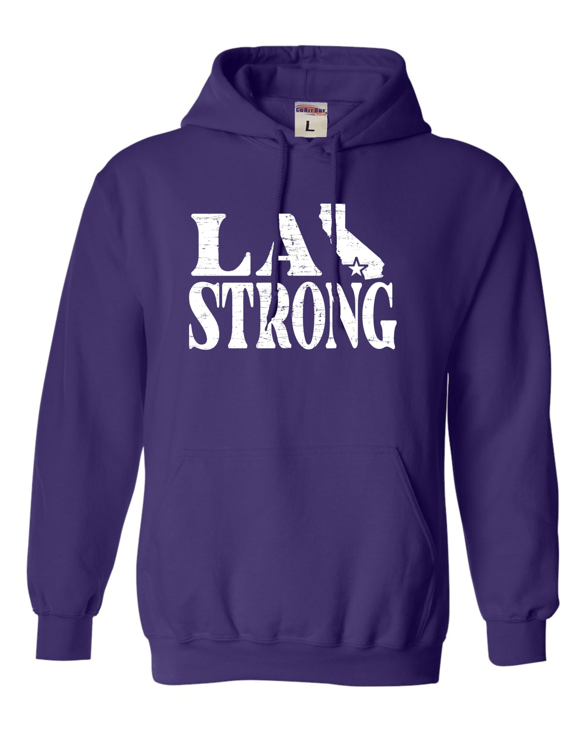 Go All Out XX-Large Purple Mens LA Strong Los