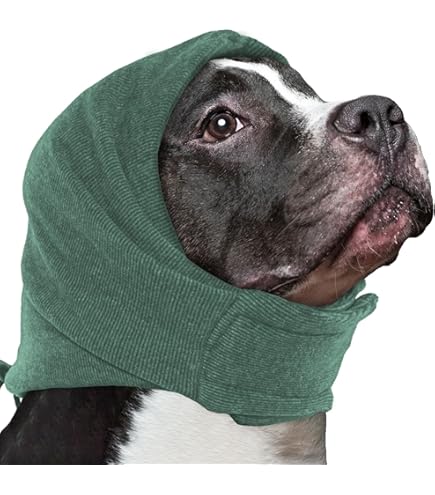 Amazon.com : Nanaki Dog Calming Hoodie No Shake Ear Wraps