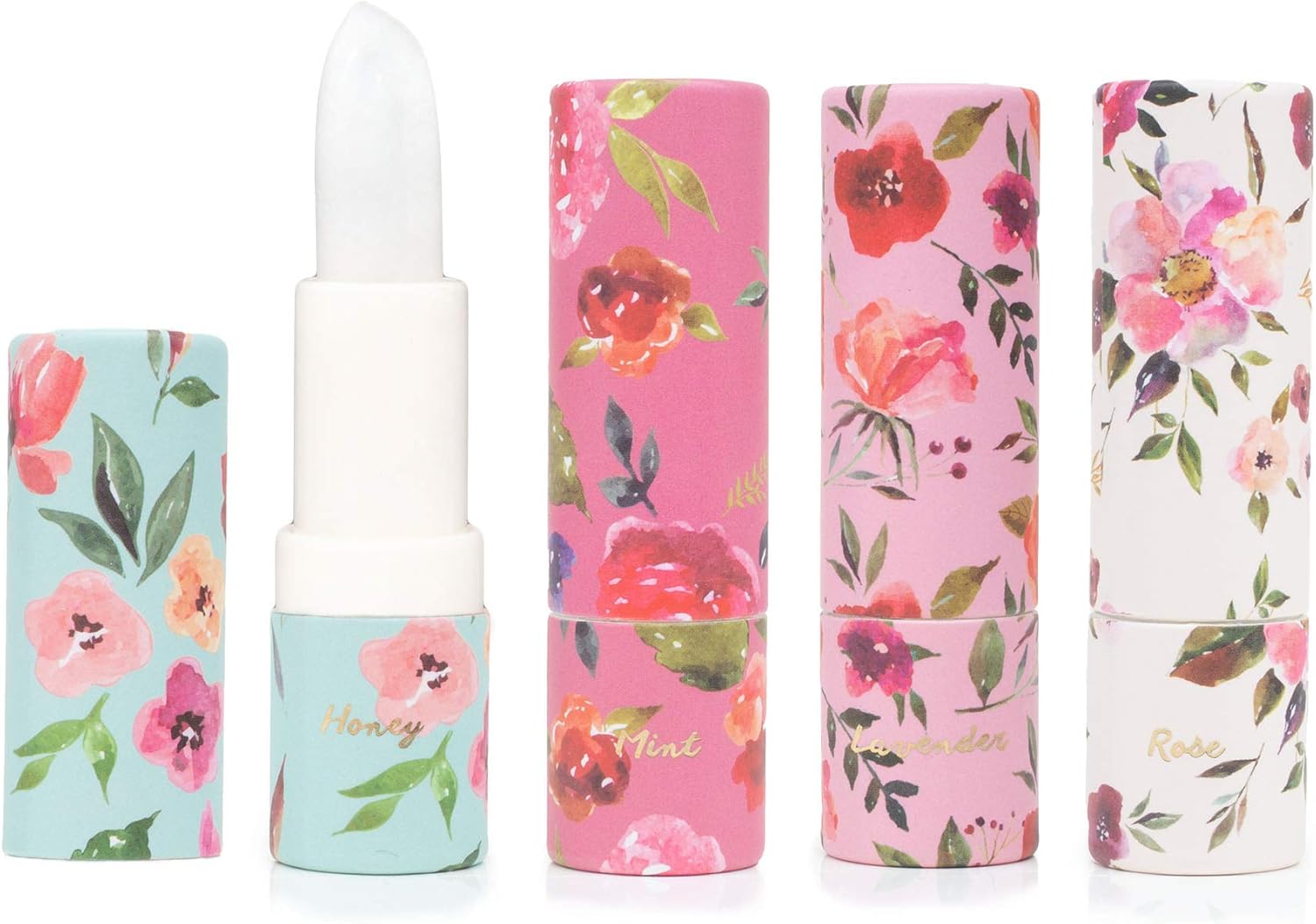 Beauty Concepts Four Piece Lip Balm Collection